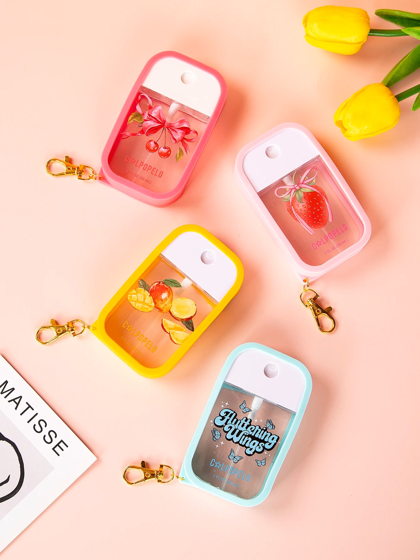 50ml Air Freshener Car Fragrance Spray Fresh Air Long-Lasting Fragrance Bathroom Hotel Valentine's Day Gifts Hand Sanitizer Bott