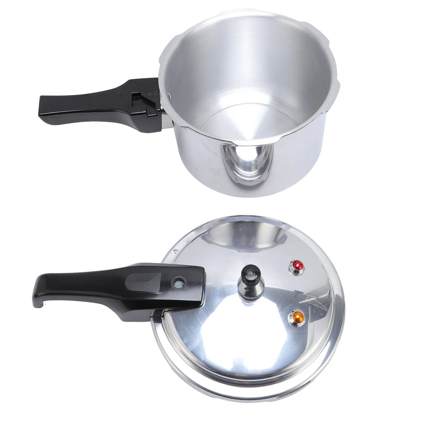 Pressure Cooker Aluminium Alloy Explosion Proof Large Capacity Pressure Canning Pot Cooker Fast Cooking Pot