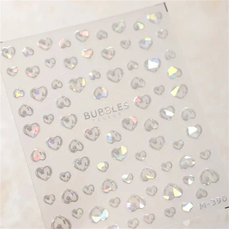 Soft Relief Decoration Nail Art Stickers