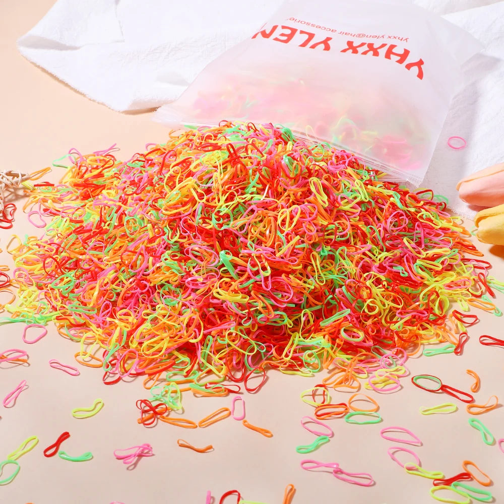Disposable Rubber Band Hair Ties
