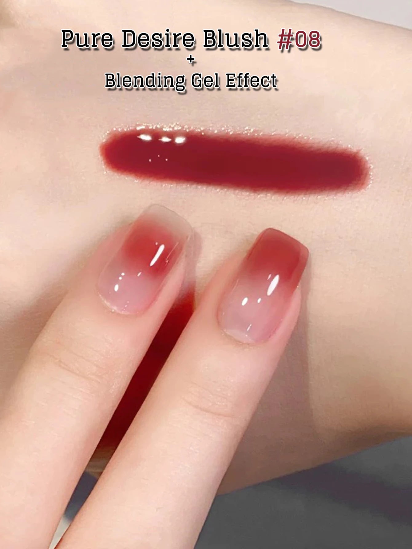 Pure Desire Blush Jelly Gel Nail Polish