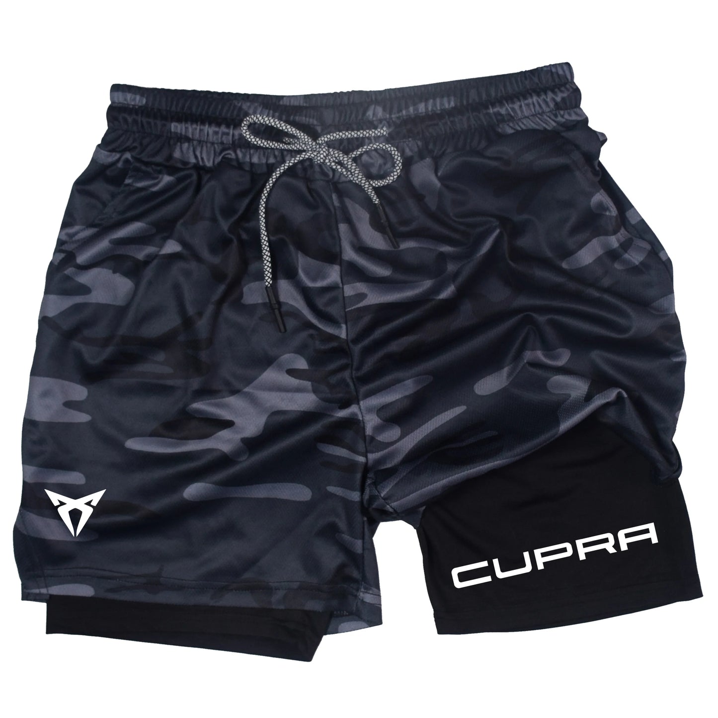Men's Two-in-one Sports Double-layer Shorts