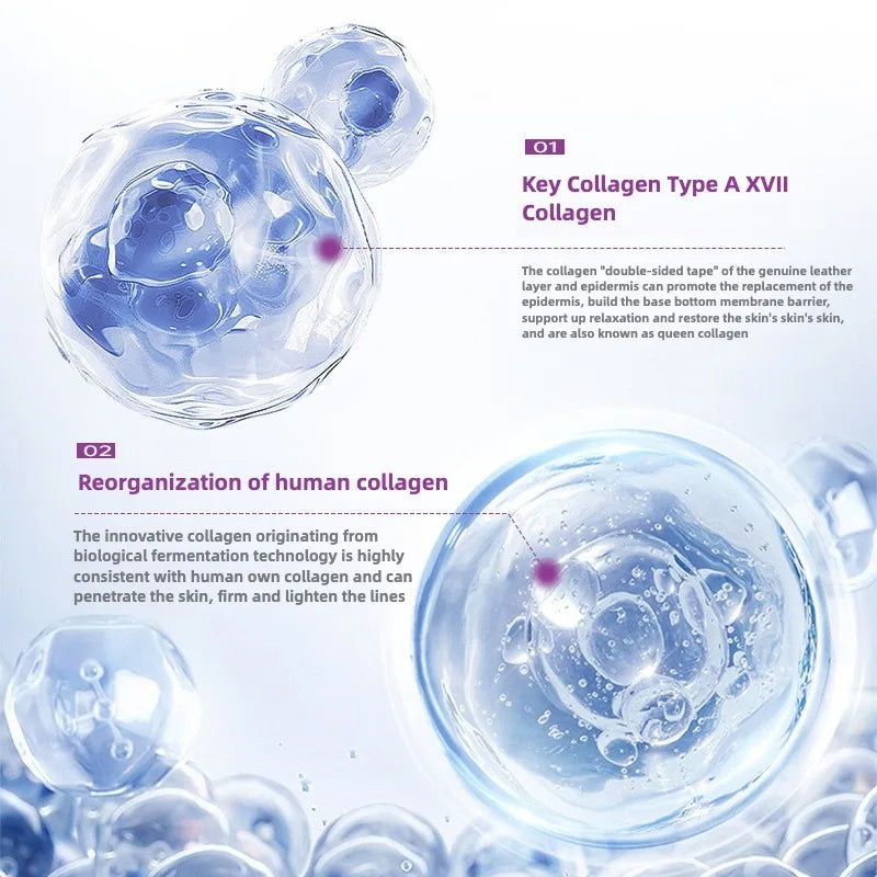 Polypeptide collagen hydrating mask