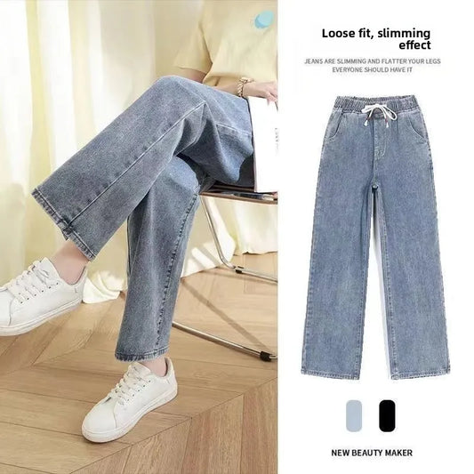 Trendy Straight Cut  Denim lady Jeans