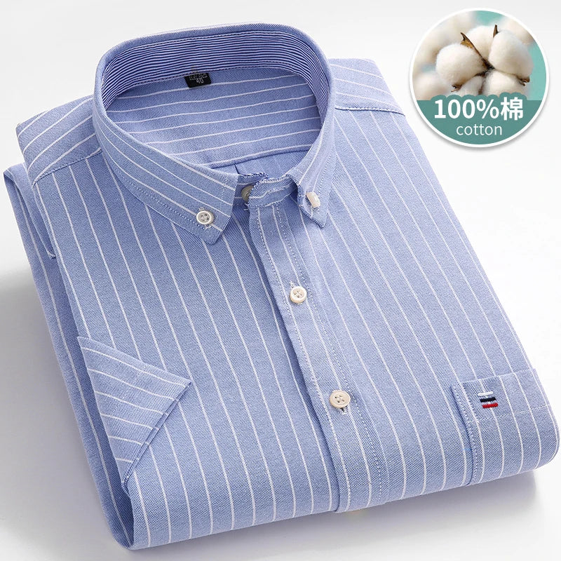 Oxford Cotton Casual Shirt For Men