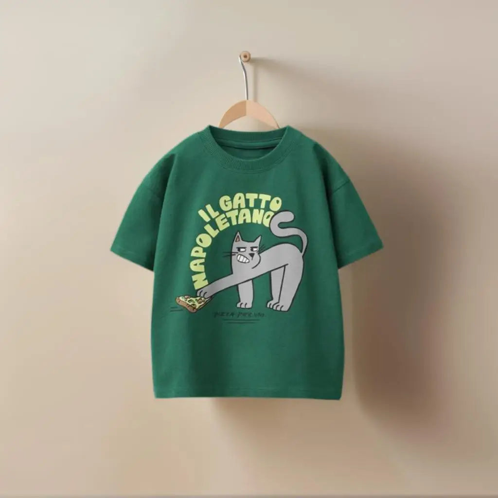 Children T-shirt Printed Cartoon Sport Shirt