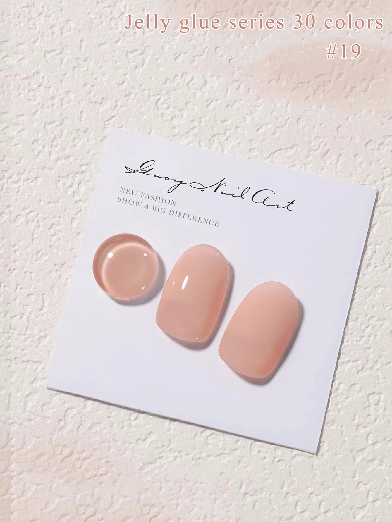 Pure Desire Blush Jelly Gel Nail Polish