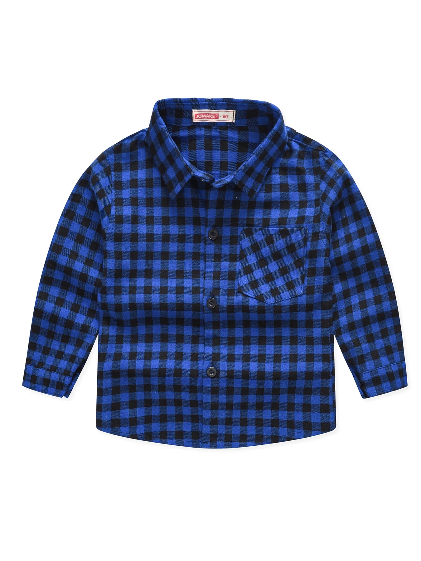 Unisex Classic Woolen Checkered Shirt