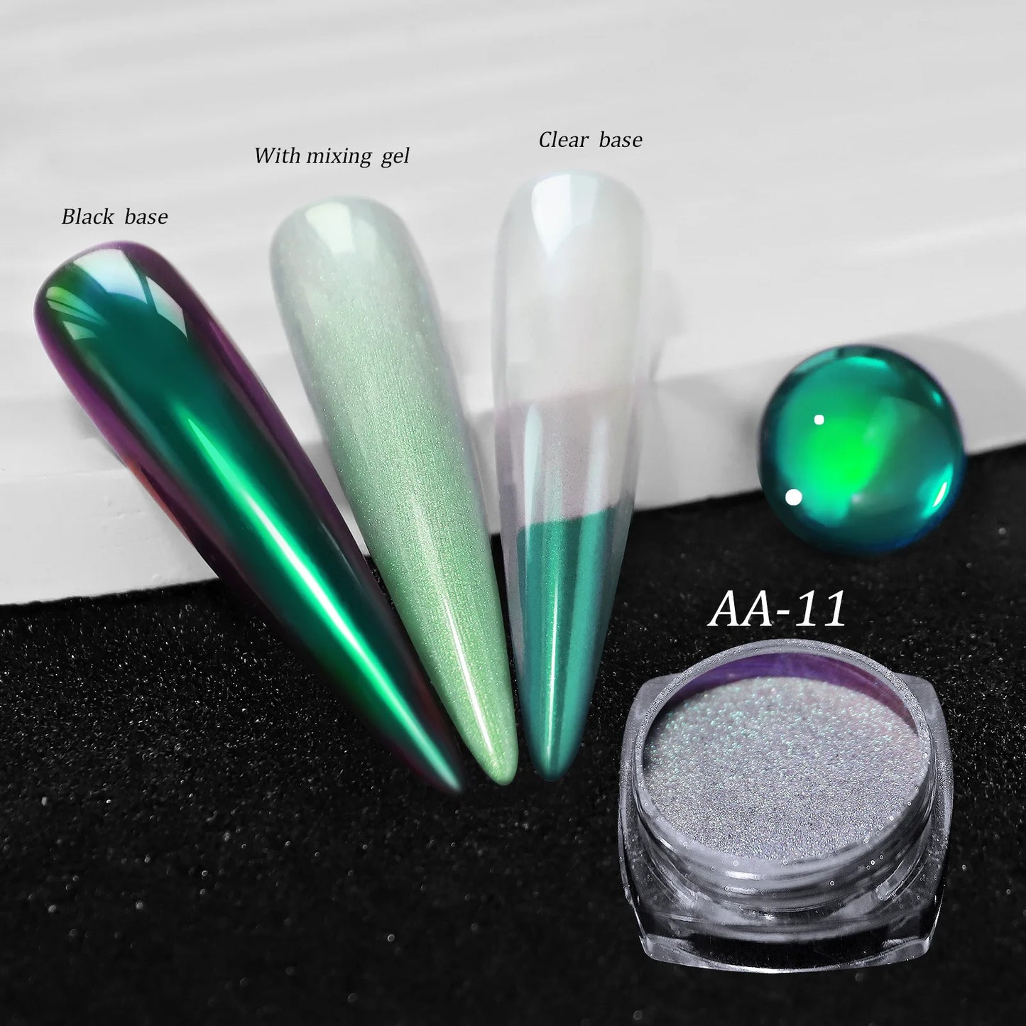 Chrome Laser Nail Powder