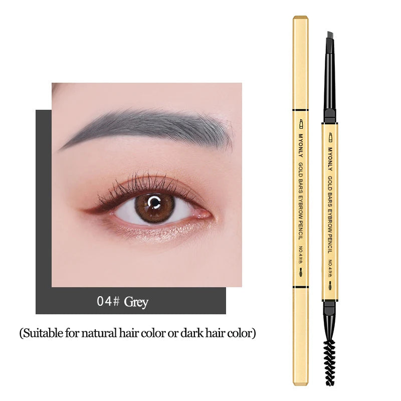 Double Head Waterproof Eyebrow Pencil