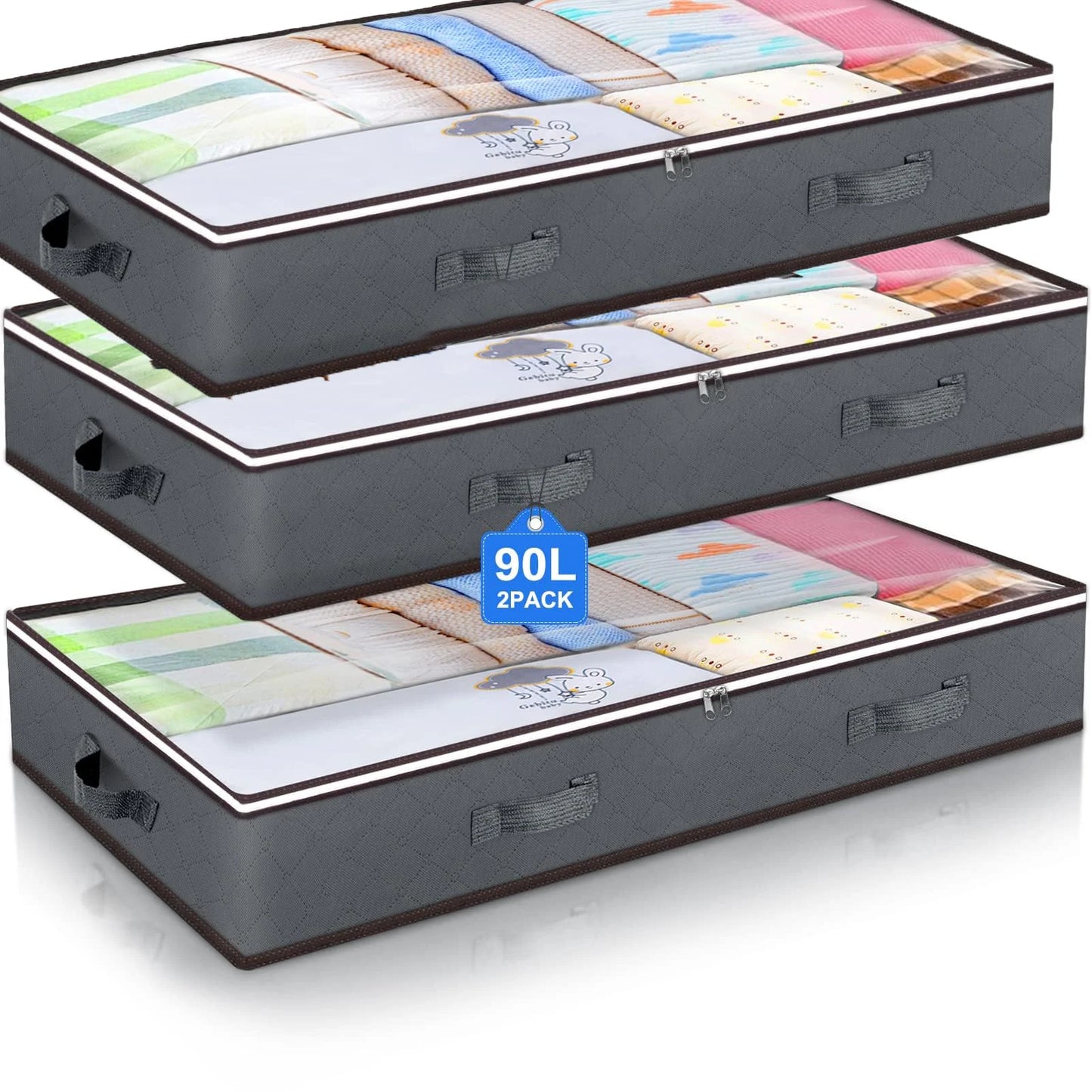 Fold-able Under Bed Storage