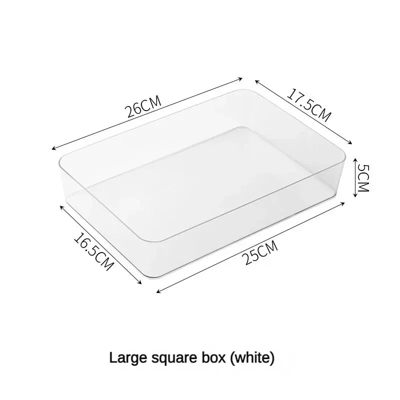 Transparent Box Storage Organizer