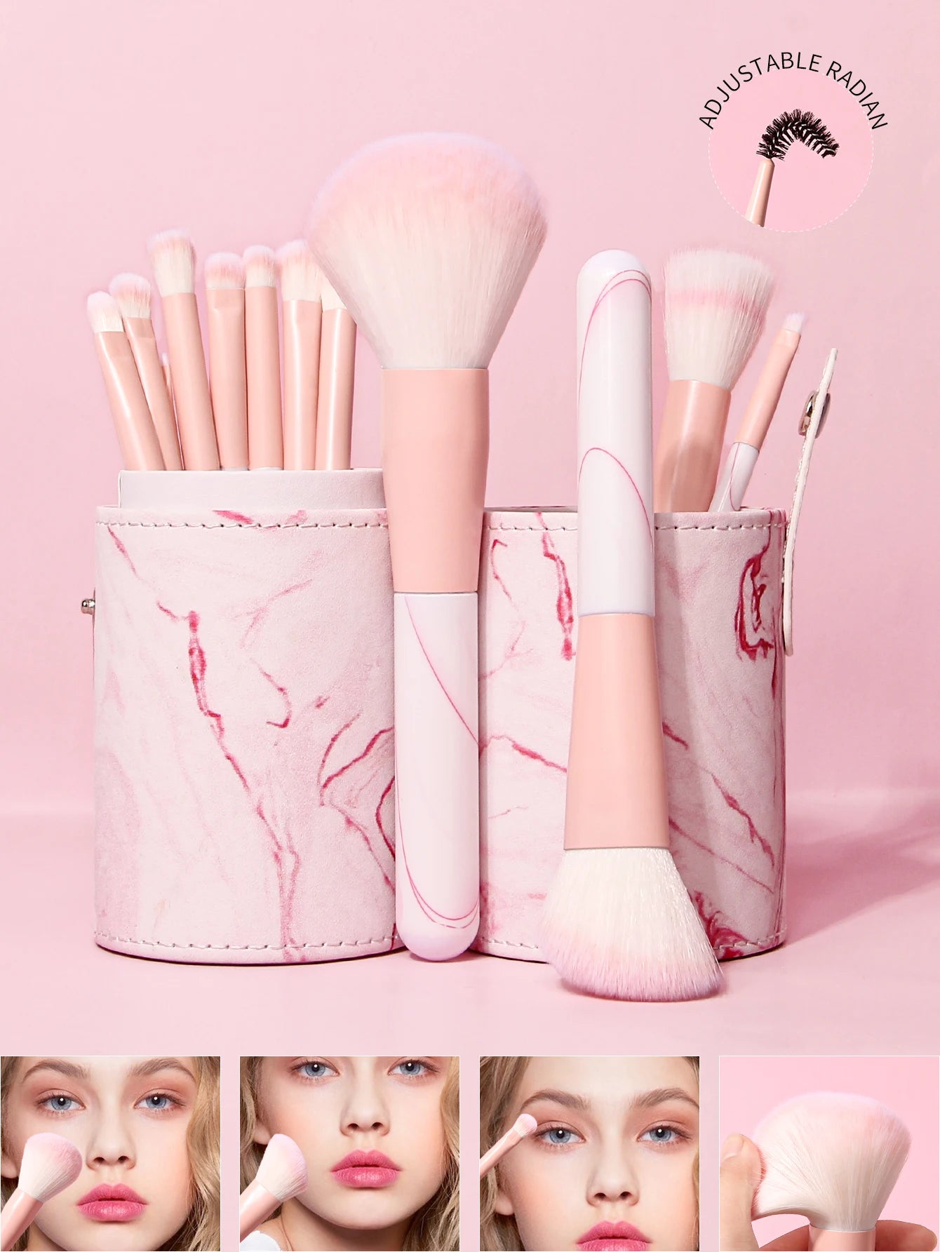 Multi-Function Cosmetic Brush Set