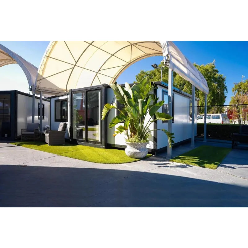Tiny House Home 2 3 Bedrooms Folding Expandable Sun Room Homestay Sheds Storage Prefabricated Container House Mobile 20ft 40ft