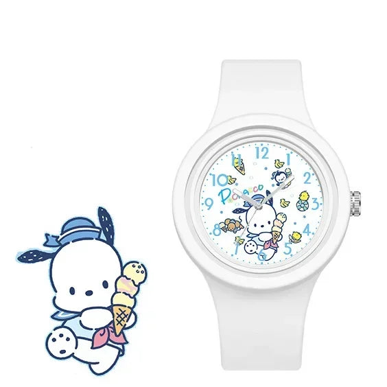 Hello Kitty Watch Silicone Strap Wrist Watch