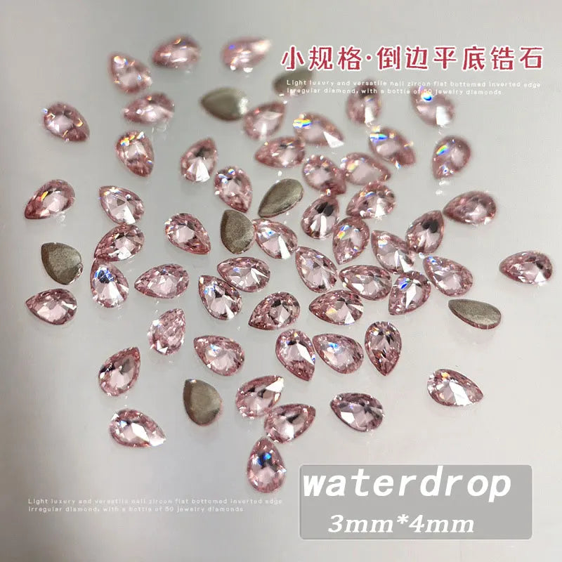 Shiny Zircon Rhinestones Nail Charms