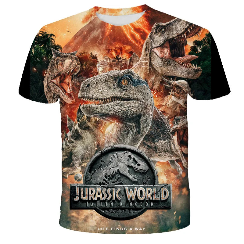 Dinosaur T-Shirt Boys Girls T Shirt