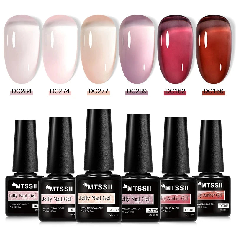 Jelly Transparent Nail Polish