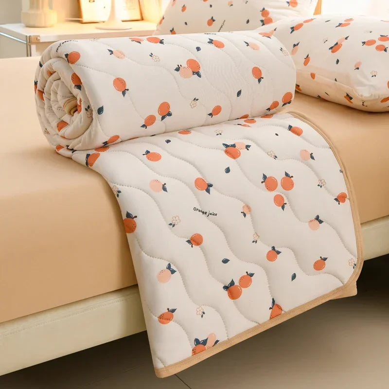 New Floral Print Soft Comfortable Quilt