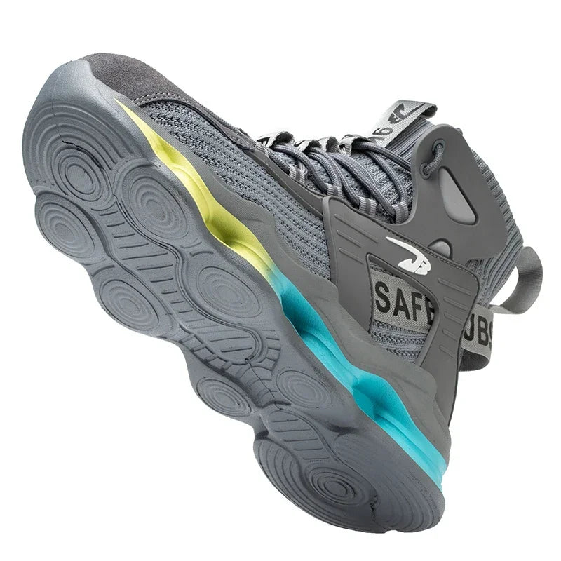 Men's Safety Shoes Anti-puncture Lightweight Sneakers