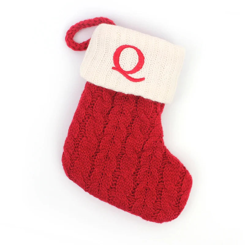 Christmas Boots Letters Christmas Stocking