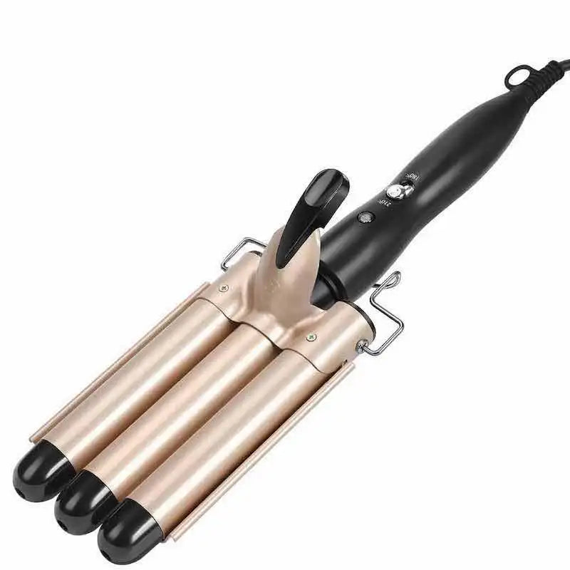 3 in 1 Deep and Small Reversible Big and small wave styles triple barrel Deep Hair Waver Curling iron and curler