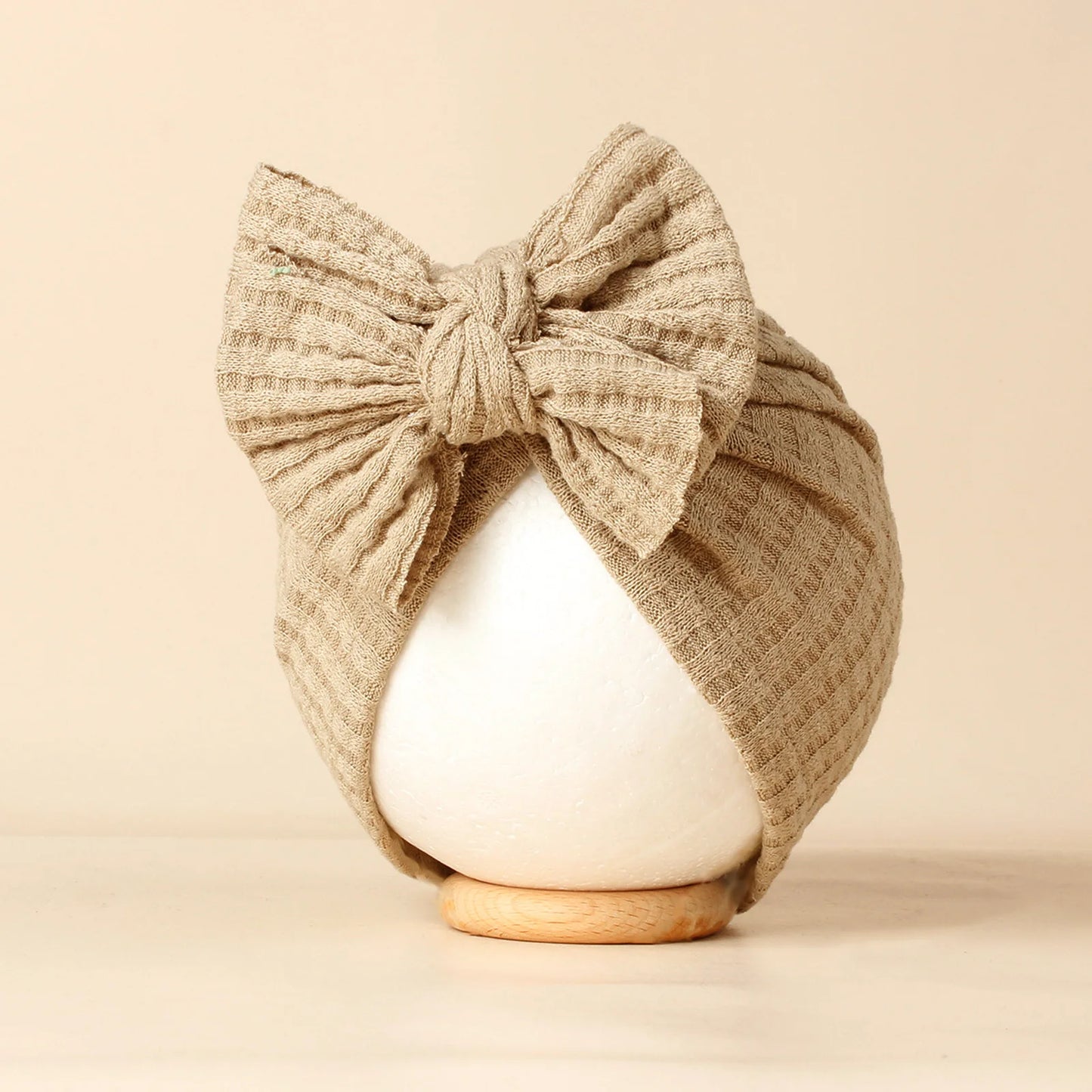 Lovely Bow knot Knitted Baby Head Wraps