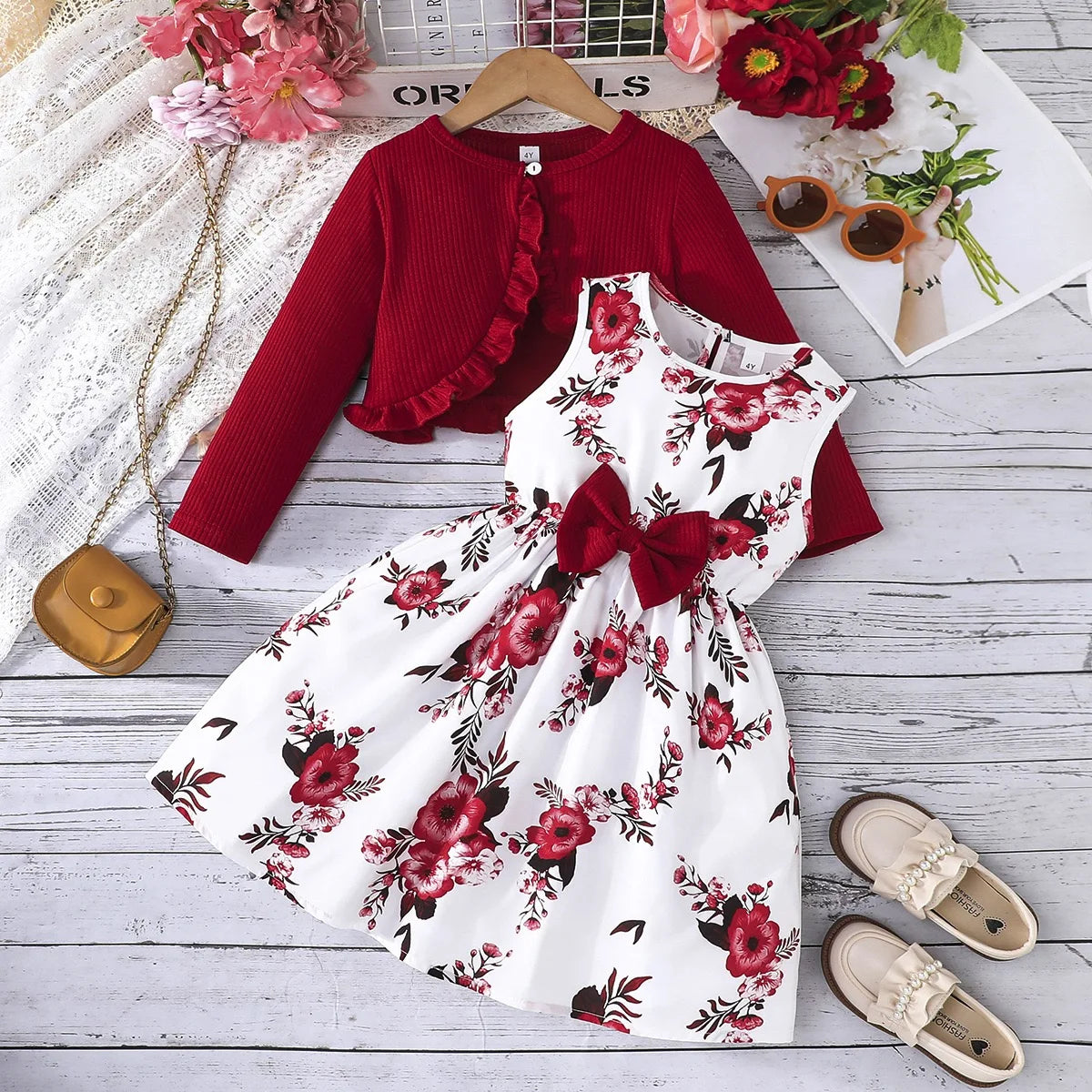 Floral Princess Dresses Outfit