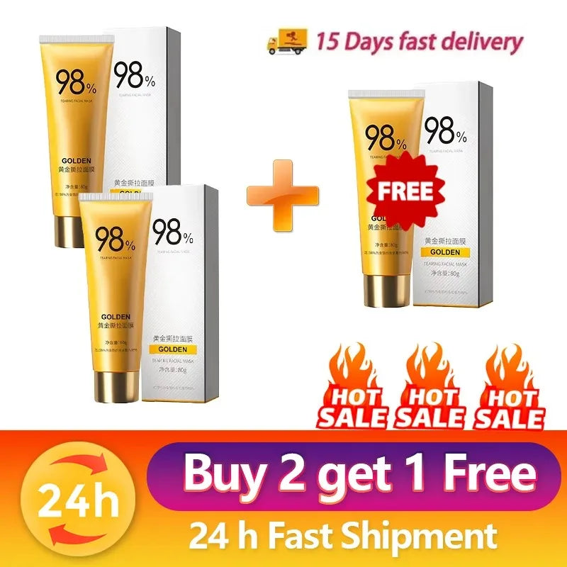 24K Gold Foil Peel-Off Facial Mask