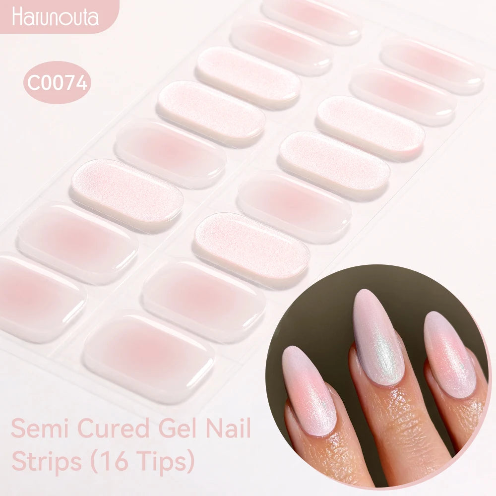 Semi Cured Gel Nail Sticker