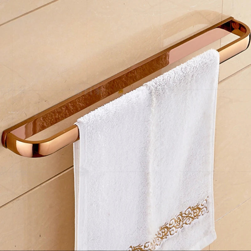 Rose Gold Bathroom Accessories Set