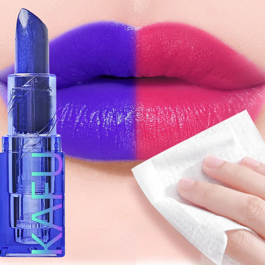 Blue Rose Lipstick Temperature Color Changing