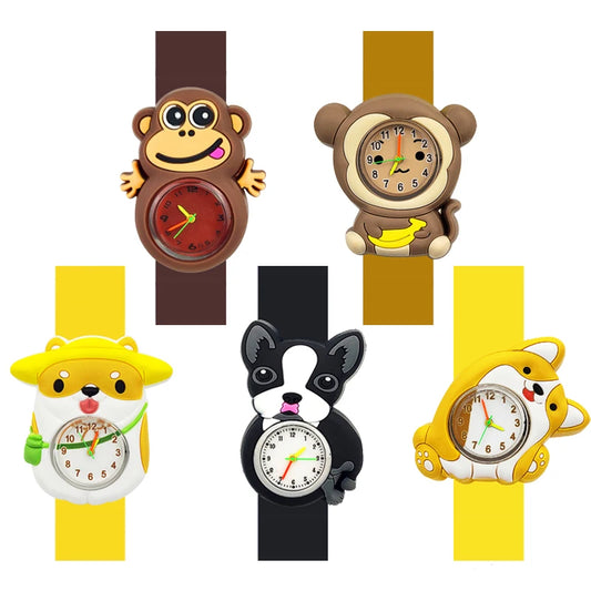 Children's Favorite Cartoon Monkey Watch