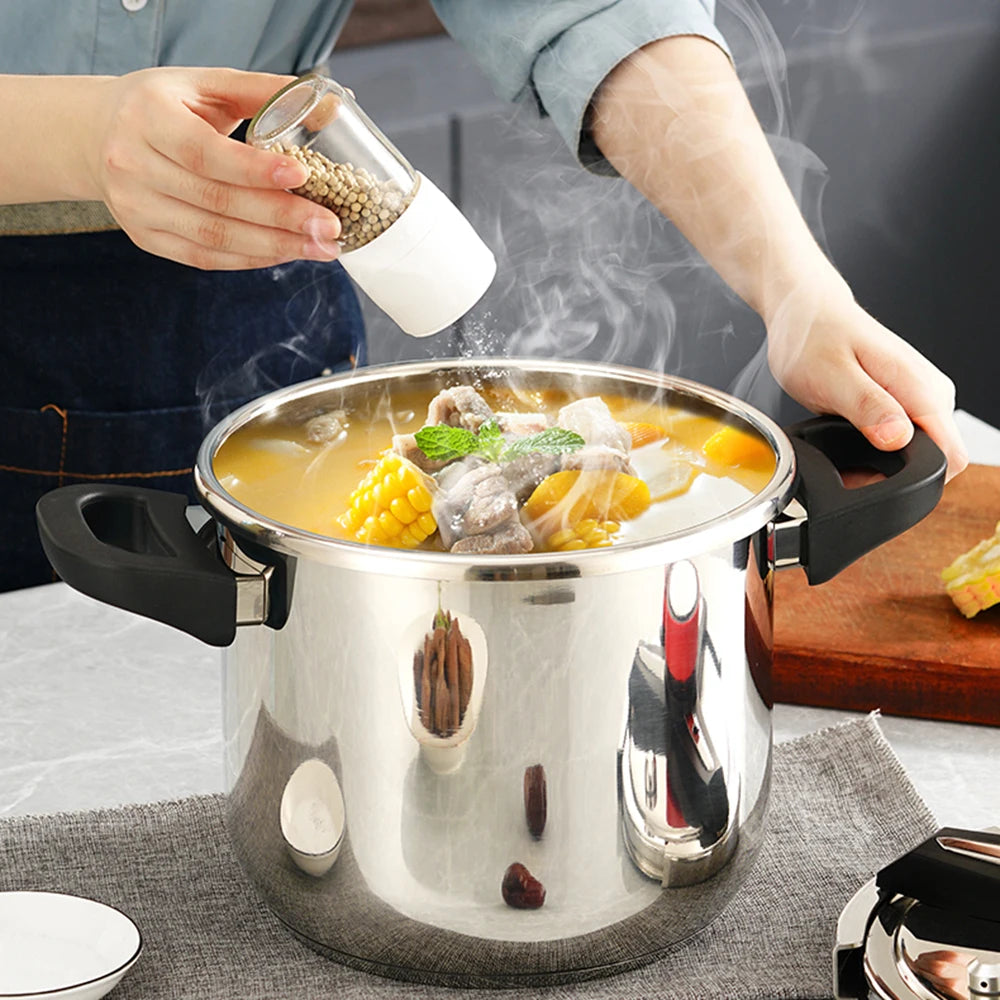 New Household Stainless Steel Pressure Cooker Small Explosion Proof Pressure Cooker 304 Stainless Steel Kitchen Pressure Cookers