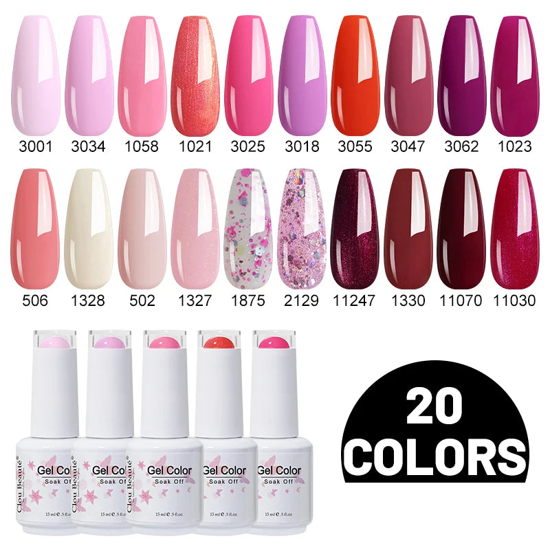 Gel Nail Polish Set