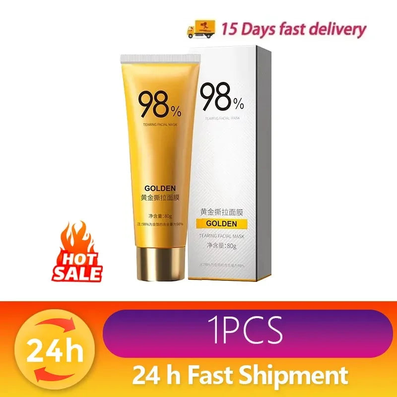 24K Gold Foil Peel-Off Facial Mask