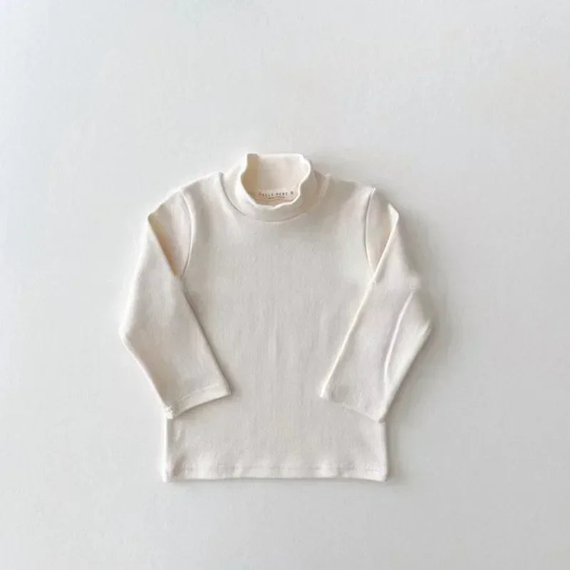 Turtleneck Bottoming Warm Casual T-shirt