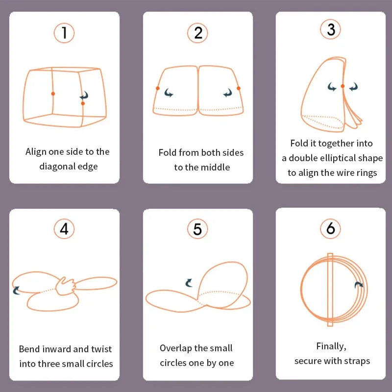 Simple Yurt Mosquito Net