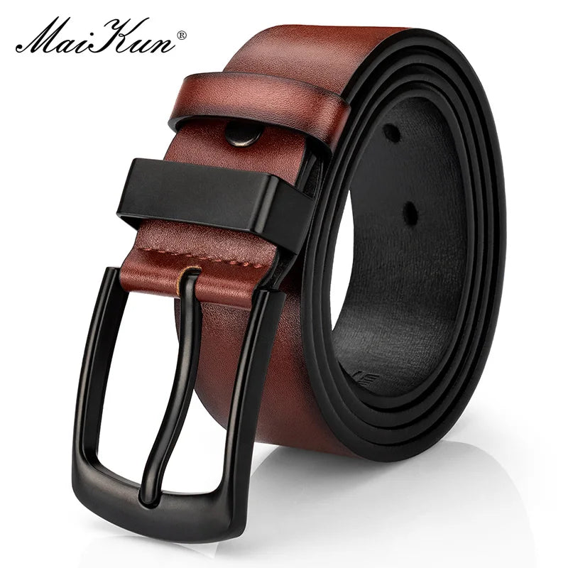 Men's Vintage Casual Buckle Versatile Leather Belt
