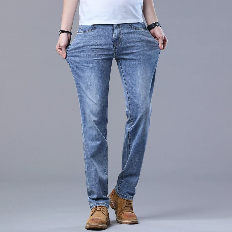 Casual Stretch Fabric Denim Pant For Men