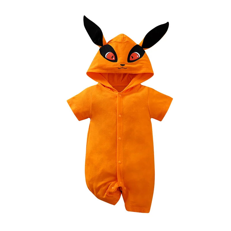 Newborn Anime Fox Role-Playing Baby Jumpsuit
