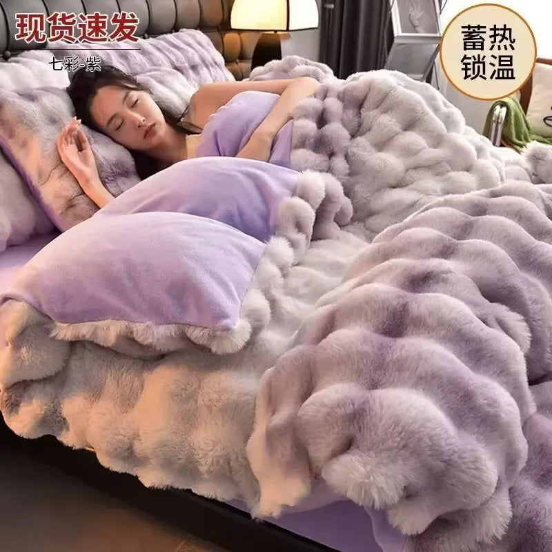 Wool Soft Duvet Winter Cotton Quilt