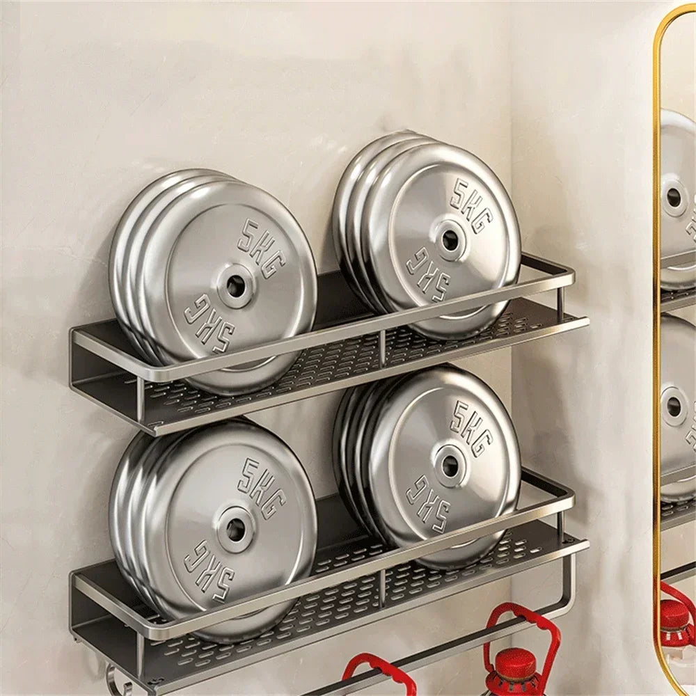 Toilet Paper Storage Shelves Without Drilling