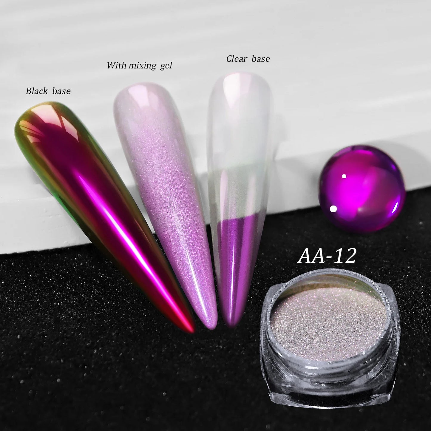 Chrome Laser Nail Powder