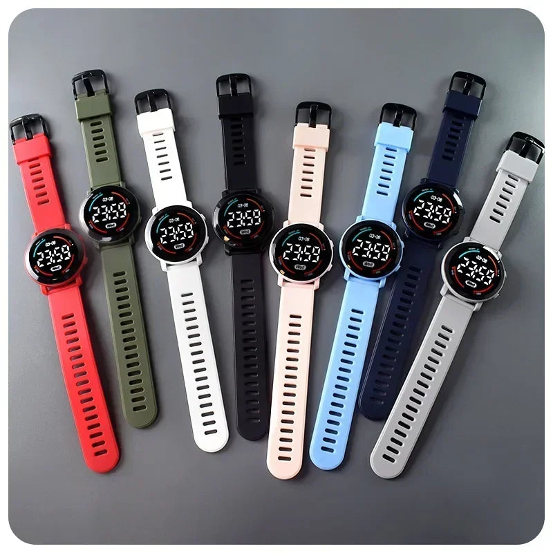 LED Digital Kids Luminous Sport Watch