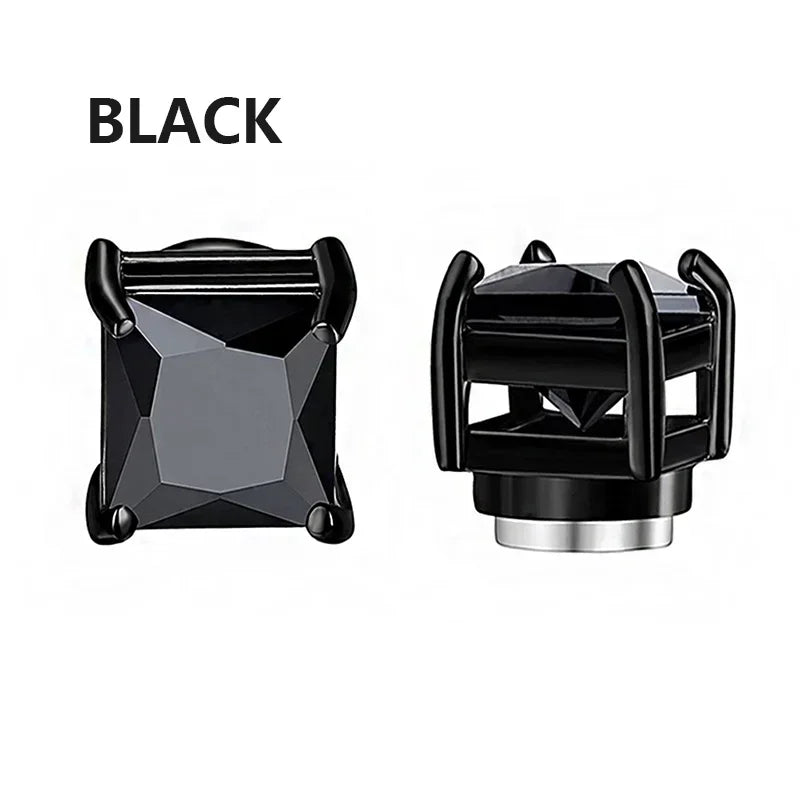 Magnetic Ear Clips Stud Earrings