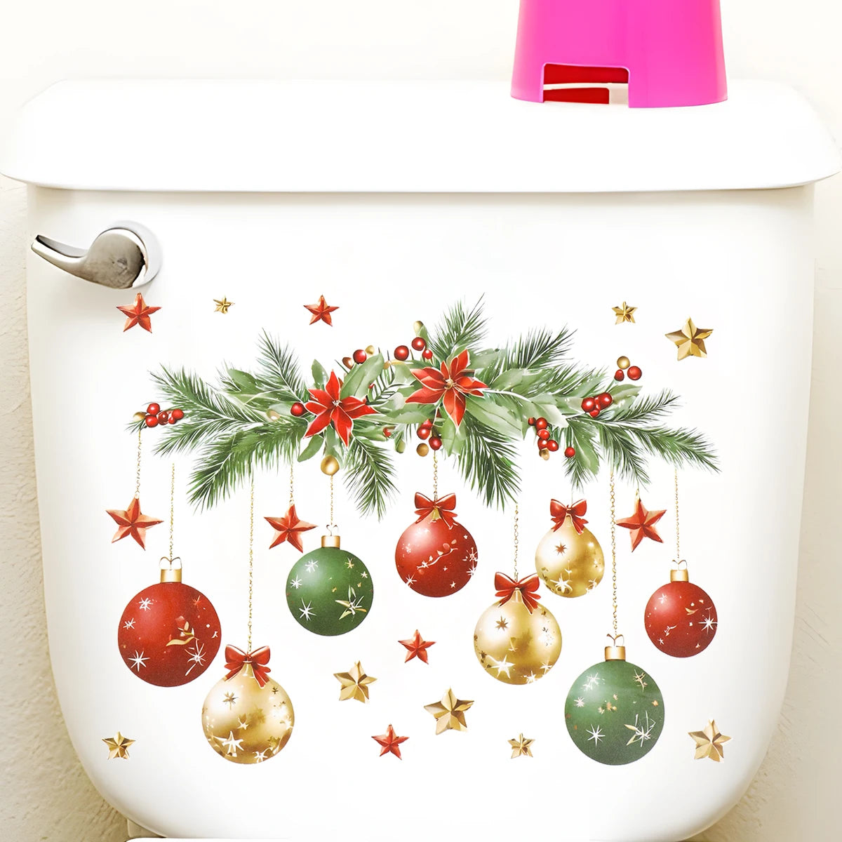 Christmas Toilet Sticker
