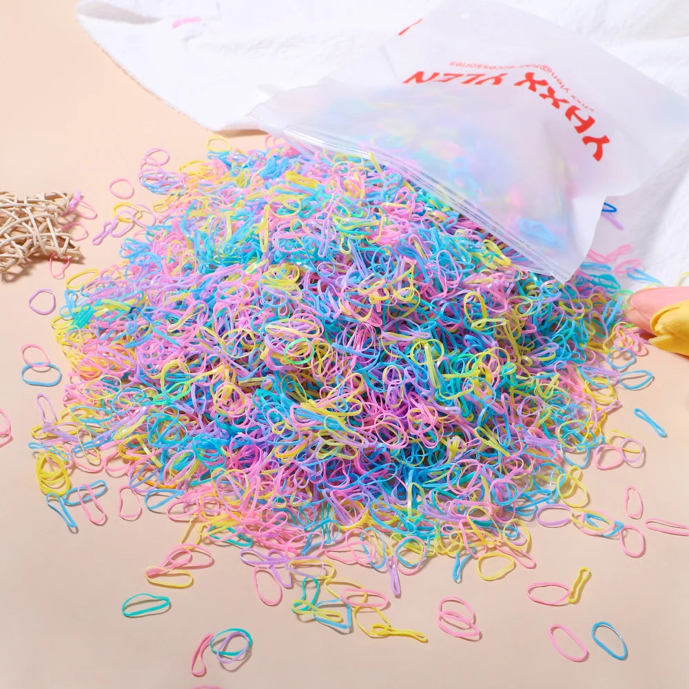 Disposable Rubber Band Hair Ties