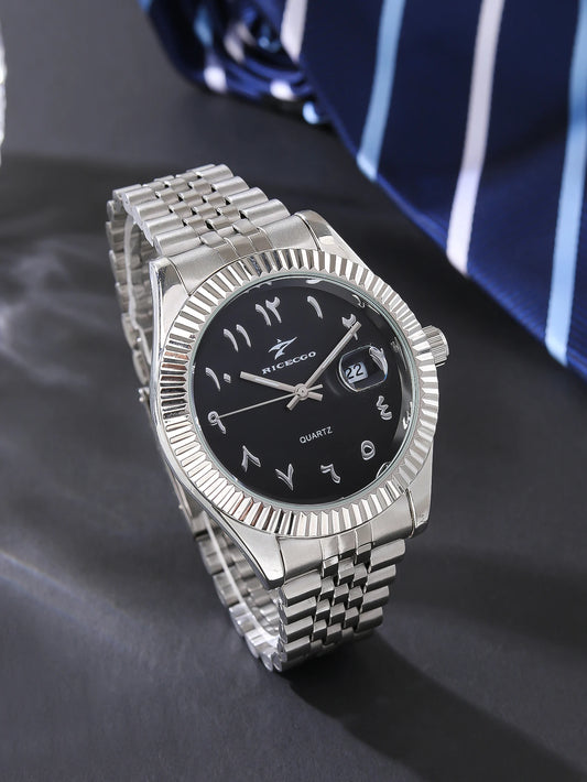 Sports Stainless Steel Wristwatch