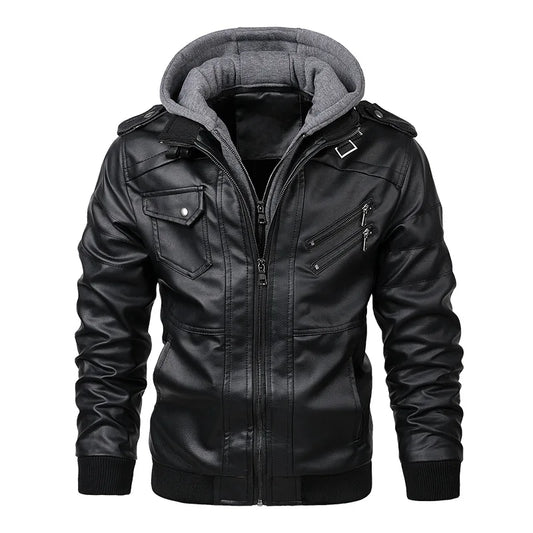 Men's Casual perfect Biker Leather Jackets